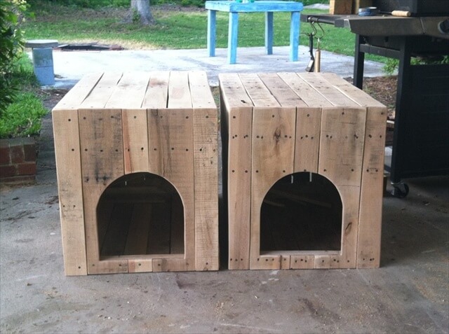 building a dog kennel out of pallets