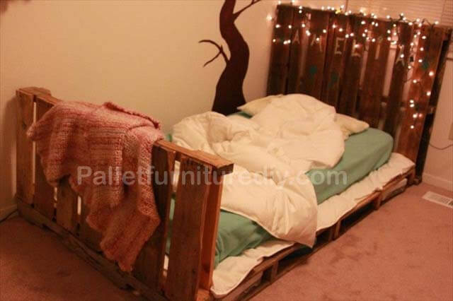 pallet bed for kid