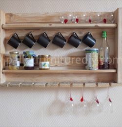 Pallet Kitchen Shelves