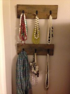 recycled pallet wall hanger