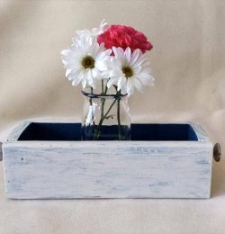 recycled pallet wooden box
