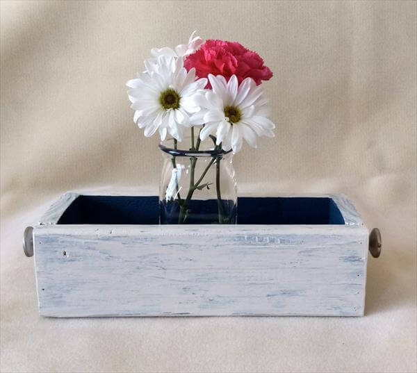 recycled pallet wooden box