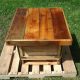 rustic pallet mini table