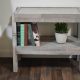 recycled pallet end table and nightstand