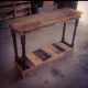 recycled pallet foyer table