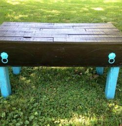 reclaimed pallet garden benches and coffee tables