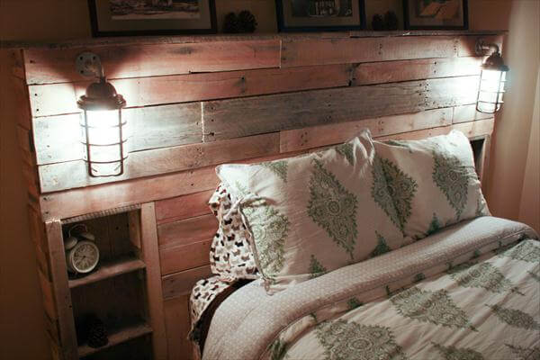 headboard lights diy