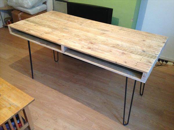 Pallet Computer Table And Office Desk