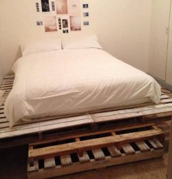 Discover Your Creativity A Pallet Bed, King Bed Pallet Frame