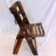 reclaimed pallet folding chair