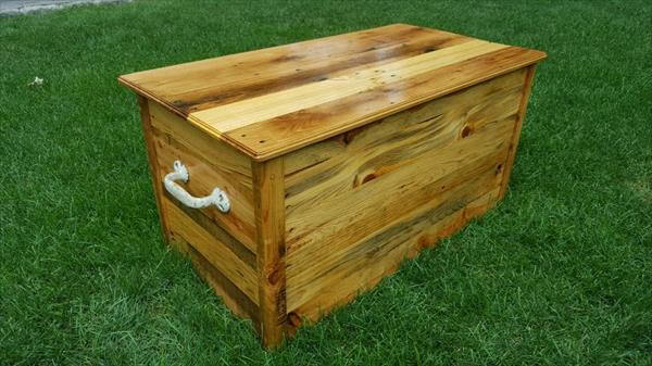 homemade toy chest