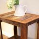 Pallet Wood Side Table