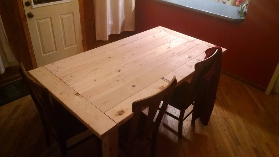 pallet dining set