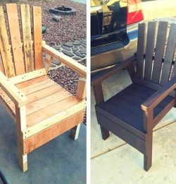 DIY Wooden Pallet Chair
