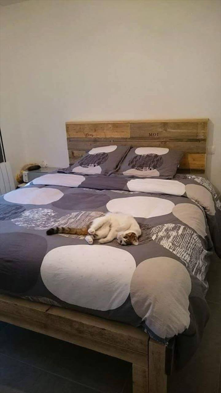 pallet bed
