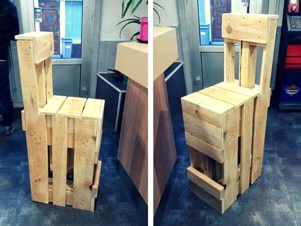 Pallet Bar Stools, Pallet Bar Table And Chairs