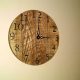 rustic pallet wall clock
