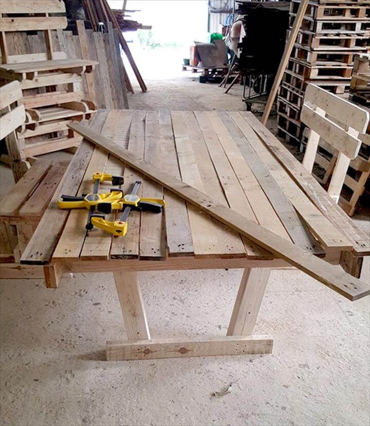 pallet dining table
