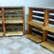 vertical pallet shelves for books