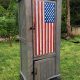 country flag pallet cabinet