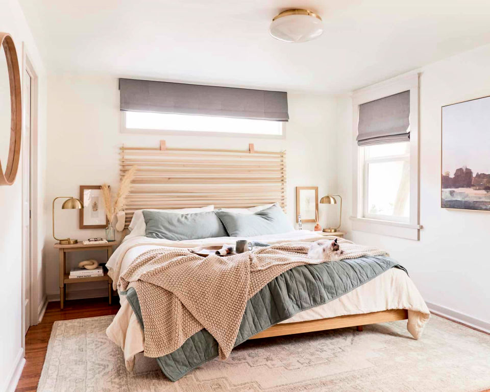 31 Cheap DIY Headboard Ideas Homemade DIY Headboards