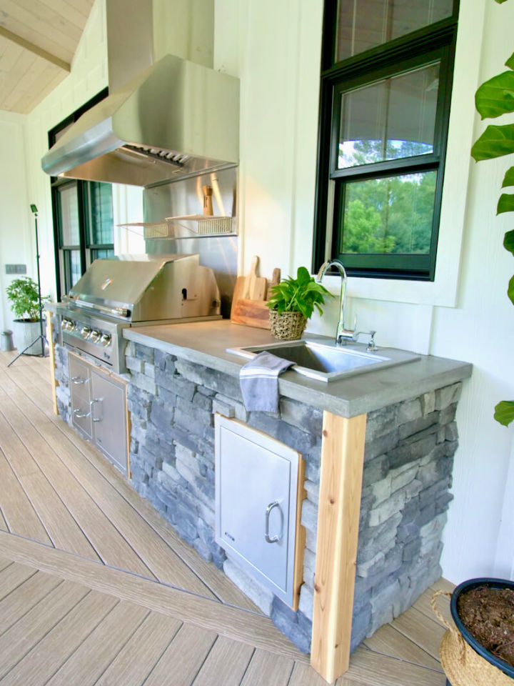 26 DIY Outdoor Kitchen Ideas with Free Plans - Pallet Ideas