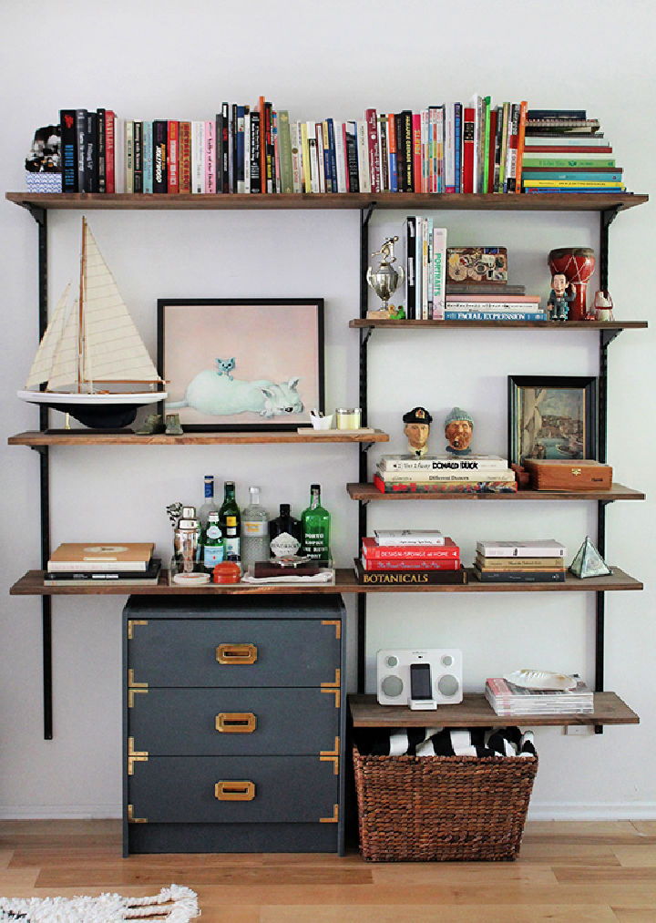 30 DIY Bookshelf Ideas with Free Plans - Pallet Ideas