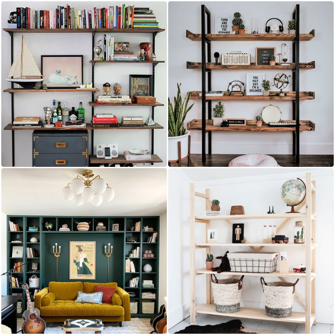 30 DIY Bookshelf Ideas with Free Plans Pallet Ideas