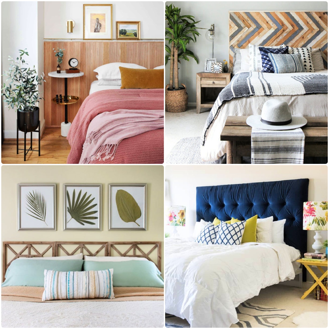 31 Cheap DIY Headboard Ideas Homemade DIY Headboards