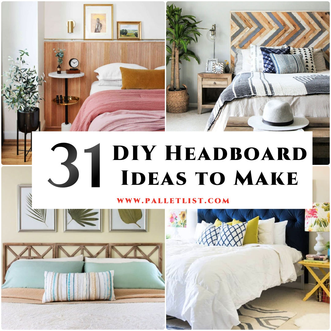 31 Cheap DIY Headboard Ideas Homemade DIY Headboards