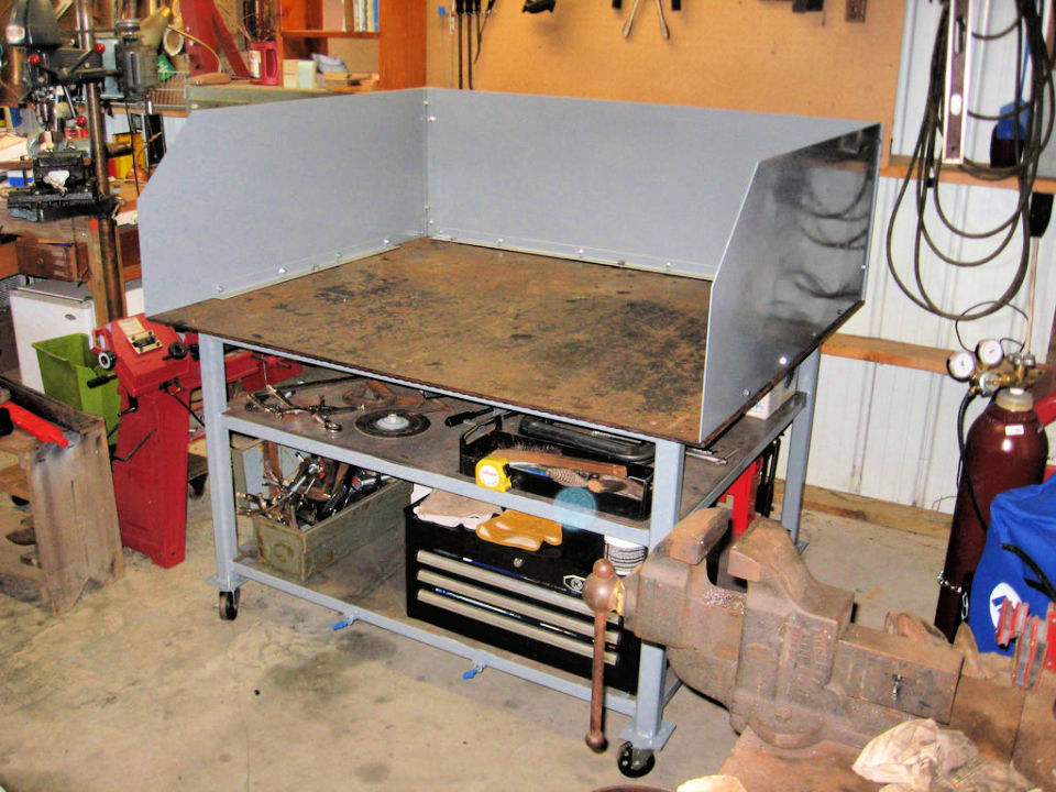 15 Homemade DIY Welding Table Plans Free Pallet Ideas