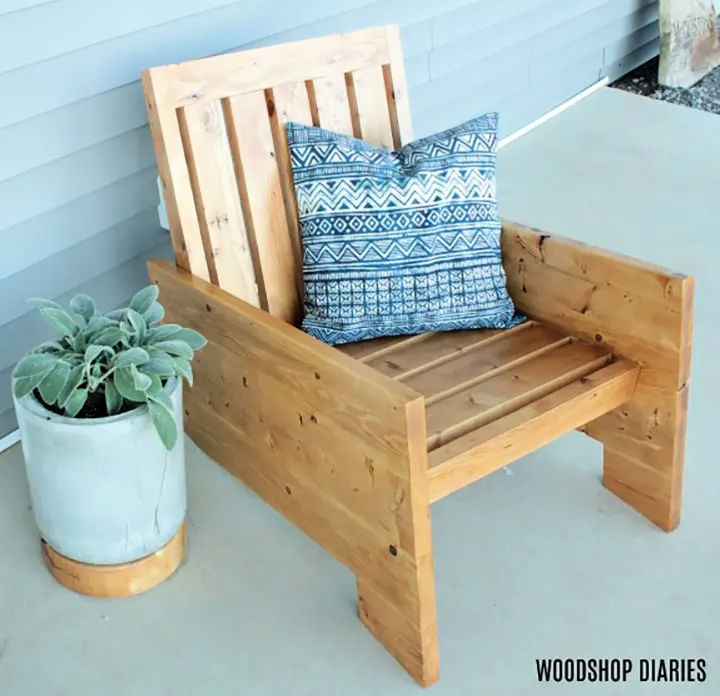 25 DIY Outdoor Chair Plans To Build Pallet Ideas