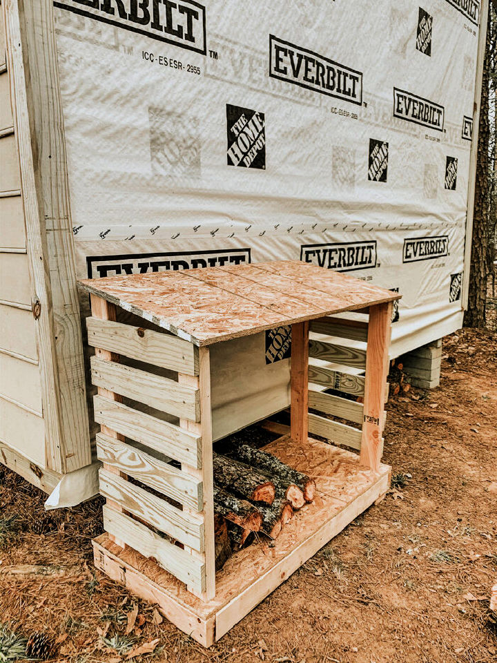 25 Homemade DIY Firewood Rack Plans for Storage