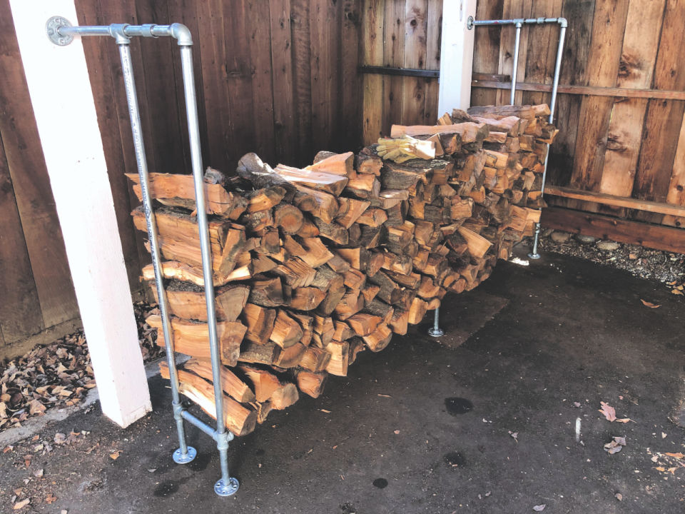 25 Homemade DIY Firewood Rack Plans for Storage
